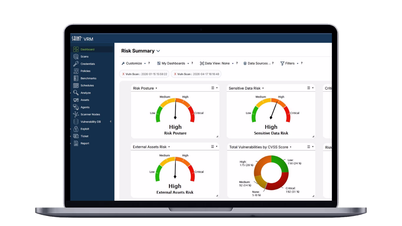 saint risk nav ui
